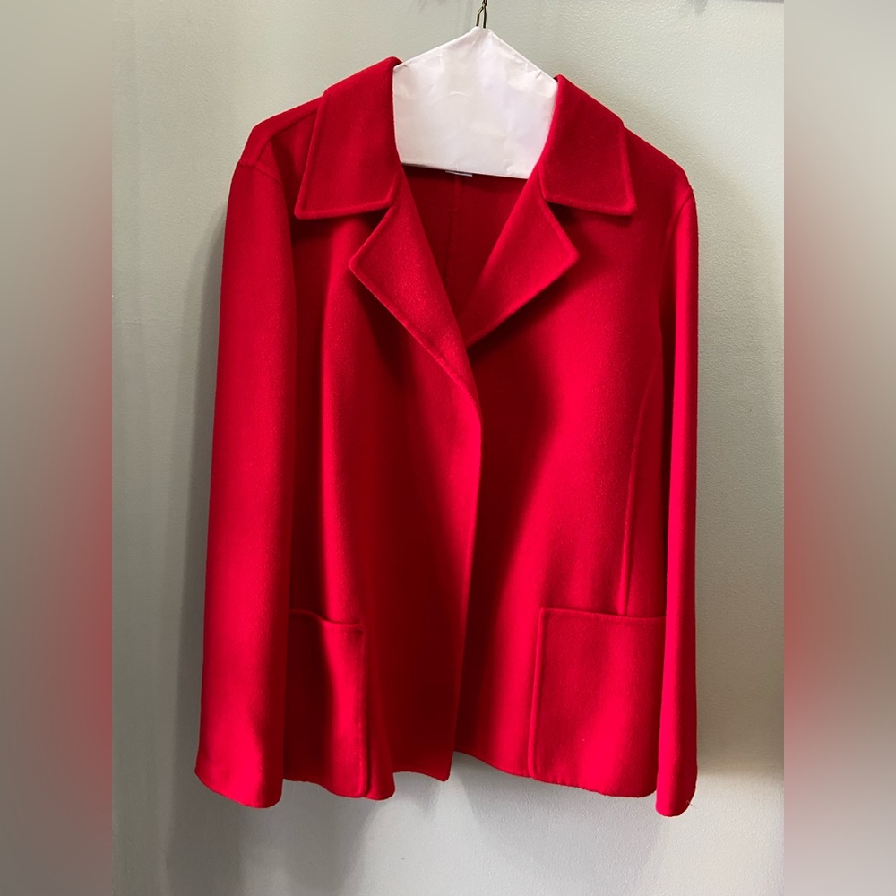 Linda Allard Ellen Tracy Wool Jacket Size 6